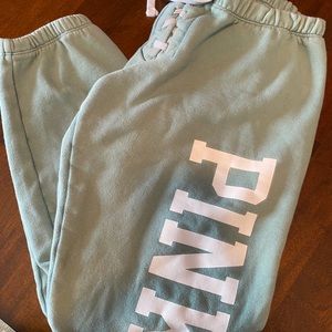 Pink Victoria Secret sweat pants